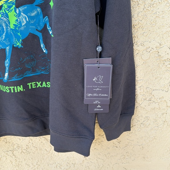 Love for humanity couture oversized sweatshirt women’s NWT - Picture 4 of 6